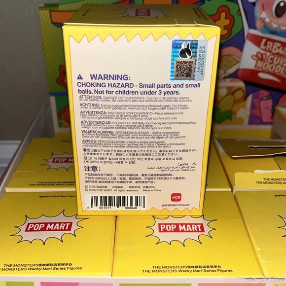 Pop Mart Labubu The Monsters Wacky Mart Series Cup Noodles Figure - Picture 6 of 7